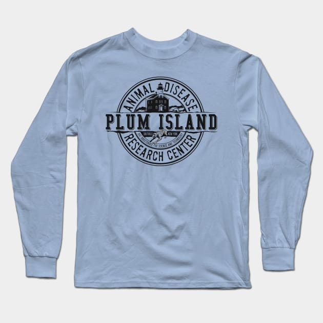 Plum Island Long Sleeve T-Shirt by MindsparkCreative